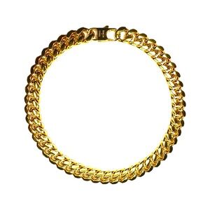 22k Gold Cuban Choker Chain